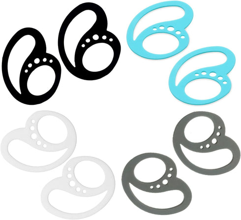 4 Pairs Earbud Hooks, Universal Ear Attachment Loop for Wireless Earhooks Fit for Airpods Ear Hooks Anti-Lost Secure Earbuds...