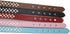 Dogs Kingdom 14.5"-20" Genuine Leather Padded Rhinestone Dog Collars Bling Dog Collar Pet Collar Small Medium Dog Customized Crystal Dog Collar Bl...