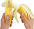 1 PCs Creative Stainless Steel Banana Chopper Fruit Cutter Cucumber Vegetable Peeler slicers Kitchen Tools, Yellow...