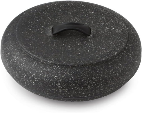Dexas Microwavable XL Tortilla Warmer 9.5" Granite Pattern. Ideal for tortillas, breads, pancakes, pita bread, corn breads...