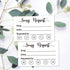 50 Request a Recipe Card for Bridal Shower - Invitation Insert for Bridal Wedding Baby Shower, Size 3.5" x 2" inches....