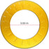 Circle Drawing Maker, Adjustable Rotary Circle Template Measuring & Drawing Ruler, Aluminum Alloy + Stainless Steel Drafting Ruler Measurement Too...
