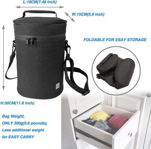Travel and Storage Carrying Case for Sonos Move/Sonos Move 2 Speaker(Both Compatible with Sonos Move/Move 2 and Charging Base,BLACK)...