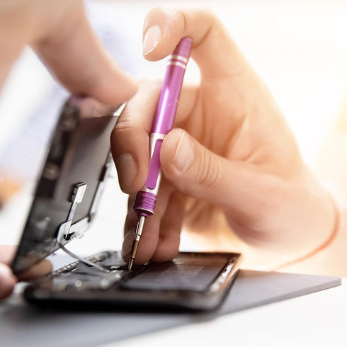 Precision Phillips Screwdriver 2.0x25mm Magnetic Cross Head Mini Pen Style Screw Driver with Non-slip Handle for Eyeglasses Watch Laptop Electroni...