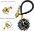 2 in 1 Professional Rapid Air Down Tire Deflator Pressure Gauge 75Psi?Rapid Air Down Offroad Kit with Special Chuck for 4X4 Large Offroad Tires on...
