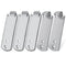 Fence Wire Twister for T Post Clips, Barb Wire Twisting Tool for Fencing wire, Stainless Steel (5 Pack)...