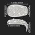for Accord 18-22 Gear Shift Lever Cover Gear Shift Knob Head Decals Stickers Compatible with Honda 2022-2018 Accord Accessories 10th Accord 1.5T E...