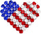 Rosemarie & Jubalee Women's USA Patriotic American Flag Crystal Rhinestone Heart Brooch Lapel Pin, 1.5"...