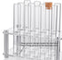 Ackers Transparent Acrylic Test Tube Bottle Small Glass Holder, Built-in Handle, 12 Tube Capacity, 0.87" (22mm) Holes for 25ML Test Tubes(Detachab...