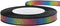 Colorful Rainbow Reflective Webbing Ribbon Fabric Tape Trim Strip for Clothing DIY Crafts Sew On 20mm x 23m...