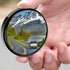 2PCS small Blind Spot Mirror,3-inch Round HD Glass Convex Rear View Mirror,Strong Adhesive Mirror for Car, Van, SUV and Trucks (3"(75mm), Black fr...