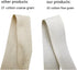 Cotton Twill Tape 1 Inch Wide 50 Yard Soft Natural Herringbone Cotton Webbing Roll forDIY Craft Making (1 inch, 50 Yards, White)...