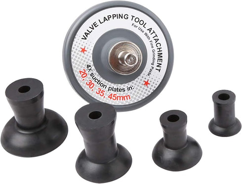 WINTOOLS Valve Lapping Pro Tool Attachment Car Repair Tool Kit 4 Suction Plates...