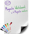 Kedudes USA Made Magnetic Dry Erase Board Sheet 17" x 11" with Set of 6 Markers - Magnetic Whiteboard for Fridge - Fridge Whiteboard Magnetic - Dr...
