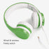 Toddler Headphones wireless, Bluetooth kid Headphones for Boys girls with 15 Hours Play time & Sharing Port, built in Mic for laptop phones comput...