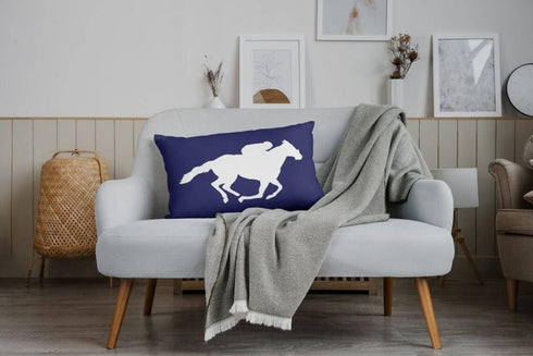 Reusable Race Horse & Jockey Stencil - Durable Plastic Template for Arts, Crafts & Scrapbooking, 11" x 8.5" - Ideal for Airbrush, Painting, Drawin...