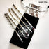 Wizard Witch Wand Make Up Brush set 10 pcs gold, hp, wizarding, halloween, costume cosmetics...