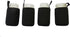 Masun Mason jar Sleeve Wide, and regular mouth quart jars (Black 4 pack)...