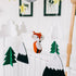 Baby Crib Mobile (Woodland Fox) - Nursery Decoration - Ceiling Mobile and Crib Mobile - Hypoallergenic Eco-Felt, Unfinished Wood, Adjustable, Gree...