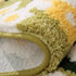 Moss Rug Lovely Green Flower Moss Leaf Rug Moss Bathroom Rug Bathroom Bedroom Kid's Living Room Non-Slip 3D Moss Carpet Washable Water Soft Moss C...
