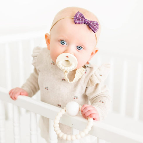 Ryan and Rose Cutie Teether Rattle (Ivory)...