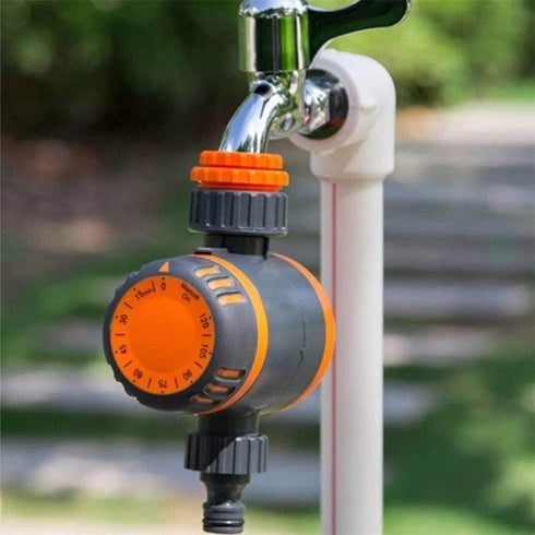 EZONEDEAL Automatic Watering Device Electronic Water Timer, Mechanical Timed Water Spray System, Greenhouse Garden Irrigation Controller Watering ...