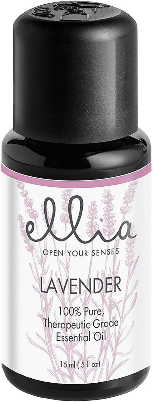 Ellia Lavender Diffuser Essential Oil | 15ml, 100% Pure, Therapeutic Grade...