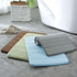 Flamingo P Memory Foam Shower Bathroom Mat Rug Soft Non Slip Bath Mats Machine Washable, 24x17 Inches, Aqua Green...