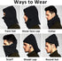 Balaclava Ski Mask 2 Pcs - Windproof Warmer Fleece Adjustable Winter Mask for Men Women...