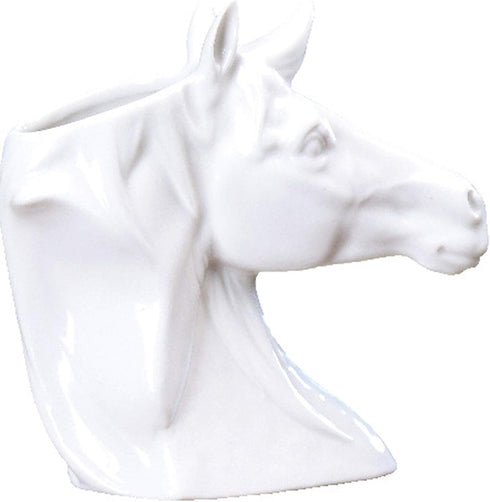 ChezMax Ceramic Succulent Planter Pot Horse Shaped Planter Ceramic Flower Cactus Container Pot for Garden Decorative Indoor Plants...