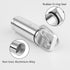 2 Pack Small Pocket Pill Box Keychain, Portable Mini Aluminium Alloy Pill Organizer Case Container for Purse, Waterproof Metal Pill Holder Medicin...