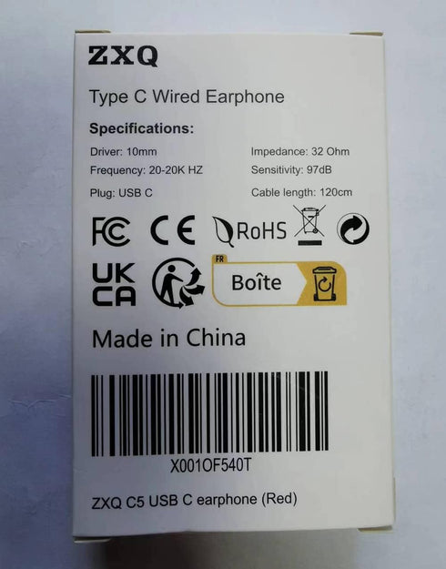 USB C Headphones Wired in-Ear,Type C Earphones,USB-C Wired Earbuds Deep Bass for iPhone 15 Pro Max iPad Air Plus Samsung Galaxy A53 A54 S21 S22 S2...