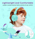 Kids Headphones, Toddler Headphones with Safe Volume Limiter 94dB, Wired School Headphones for Kid with Adjustable and Flexible Design for Boys an...