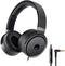 rockpapa Grade Wired Headphones with Microphone, Lightweight Foldable Stereo Bass Headphones with No-Tangle Cord & 3.5mm Jack for Women/Kids, Lapt...