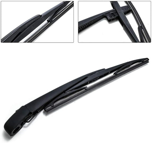 Mitsubishi Outlander Rear Wiper Arm and Blade, SEMOLTO Rear Windsheild Back Wiper Arm And Blade with Cover Set For Mitsubishi Outlander 2007-2015 ...