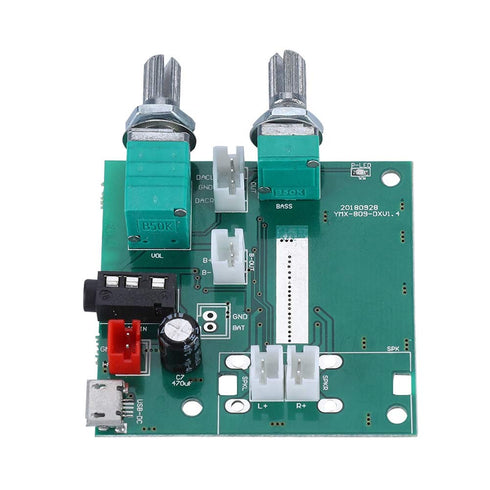 2.1 Digital Power Amplifier Board, 20W Bluetooth 5.0 5V Channel Stereo Amplifier Digital AMP Board Module for Home Theater & Active Speaker Applic...