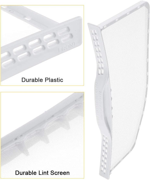 WP37001142 Dryer Lint Filter Compatible with Whirlpool Amana Dryer Lint Screen,Replace AP6008778,37001142A, 40124401,37001142