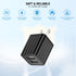 iPhone Fast Charger,2Pack Dual Port Wall Charger with Fast Charging 6.6FT Long Nylon Braided USB to Lightning Cable Cord Double Wall Charger Adapt...