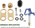 850 Sb Yard Water Hydrant 8 Piece Repair Kit & Plunger for Use with 4800 Model and 800Sb Series Yard Hydrant...