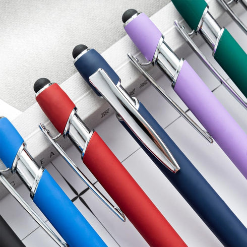 10-Pack Motivational Inspirational Quotes Stylus Ballpoint Pens - Office Encouragement Scriptures, Black Ink (10 Colors, Motivational)...