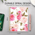 Spiral Journal Notebook for Women,A5 College Ruled Notebooks 6"x 8.4", 120 Pages Lined Journal with Premium Thick Paper,Perfect for School Office ...