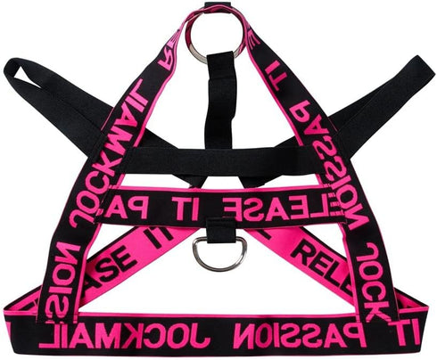 JOCKMAIL Mens Fitness Harness Shoulder Strap Mens Fitness Body Chest Half Harness Athletic Shoulder Strap Harness...