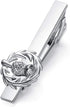 HONEY BEAR Mens Scortland Thistle Flower Tie Clip Bar for Normal Size Gift 5.4cm...