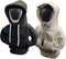 Gear Shift Knob Cover, Universal Car Interior Accessories, 4.8 Inch Funny Hoodie for Gearshift, Car Shifter Stick Protector Decoration (Black/Whit...