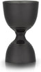 Viski Canterbury Double Measure for Cocktails, Bar Tools and Accessories Stainless Steel Bartender Tool Measuring Shot Gunmetal Black Set of 1...