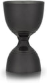 Viski Canterbury Double Measure for Cocktails, Bar Tools and Accessories Stainless Steel Bartender Tool Measuring Shot Gunmetal Black Set of 1...