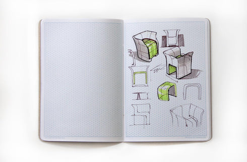 KOALA TOOLS | Mini Graph Paper Notebook (3 Pack) | 5" x 7", 60 pp. - Quad, Grid, Graphing Field Notebook Set - For Scientific and Math Use...
