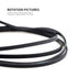 WE12M29 Dryer Drum Drive Belt Fit for GE Hotpoint Replaces 137292700 AP4324040 WE12M0022 WE12M22 WE12M29 WE12M33 WE12X21574