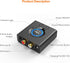 1Mii Bluetooth 5.0 Audio Receiver, Wireless Audio Adapter for Home Stereo Music Streaming System with 3.5 mm RCA, Bass Mode, 12hrs Playtime(Upgrad...