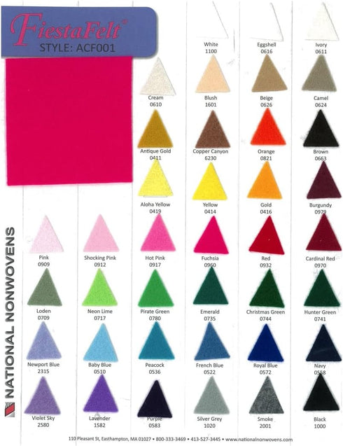 Baby Blue - Premium Acrylic Felt XL Craft Sheet - 1 12x18 inch Sheet...